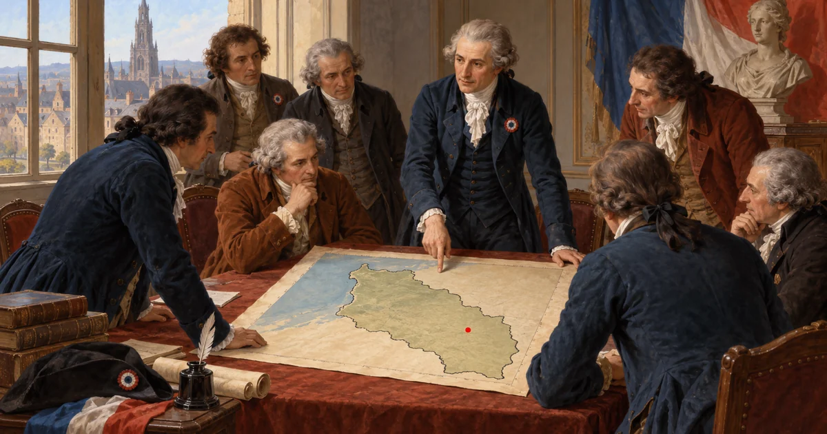 Arras becomes the capital of the new department of the Pas-de-Calais created in 1790
