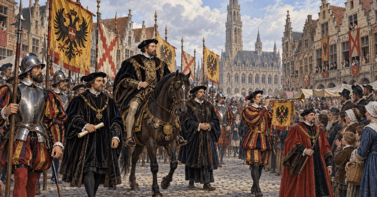 Arras under Charles V, the Habsburg town
