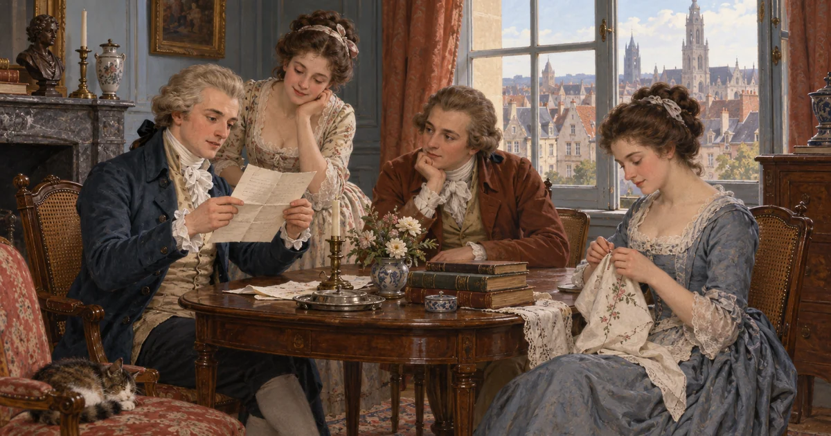 The Robespierre siblings in Arras, Maximilien, Augustin and Charlotte, children of the region
