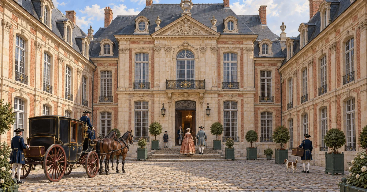 The private mansions of Arras in the eighteenth century, classical residences of brick and stone