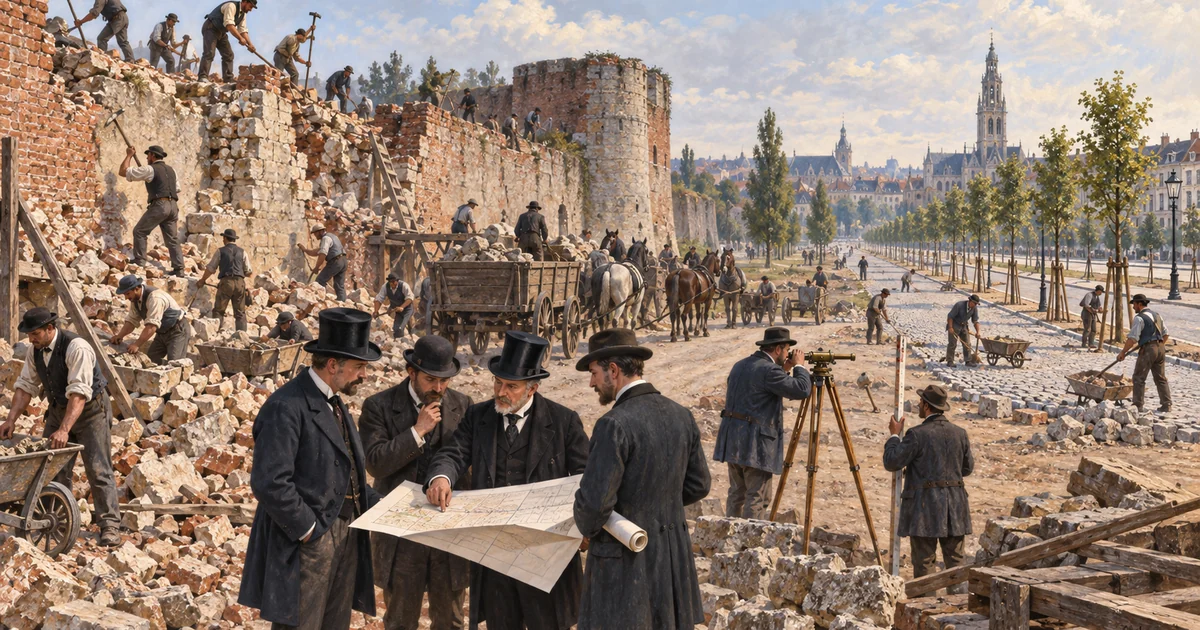Émile Legrelle, the mayor of Arras who had the ramparts of the town torn down in the nineteenth century