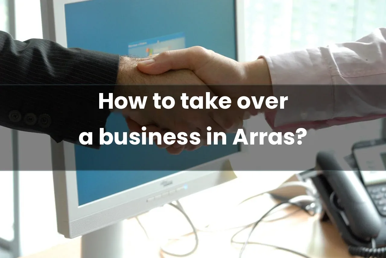 How to take over a business in Arras, handshake