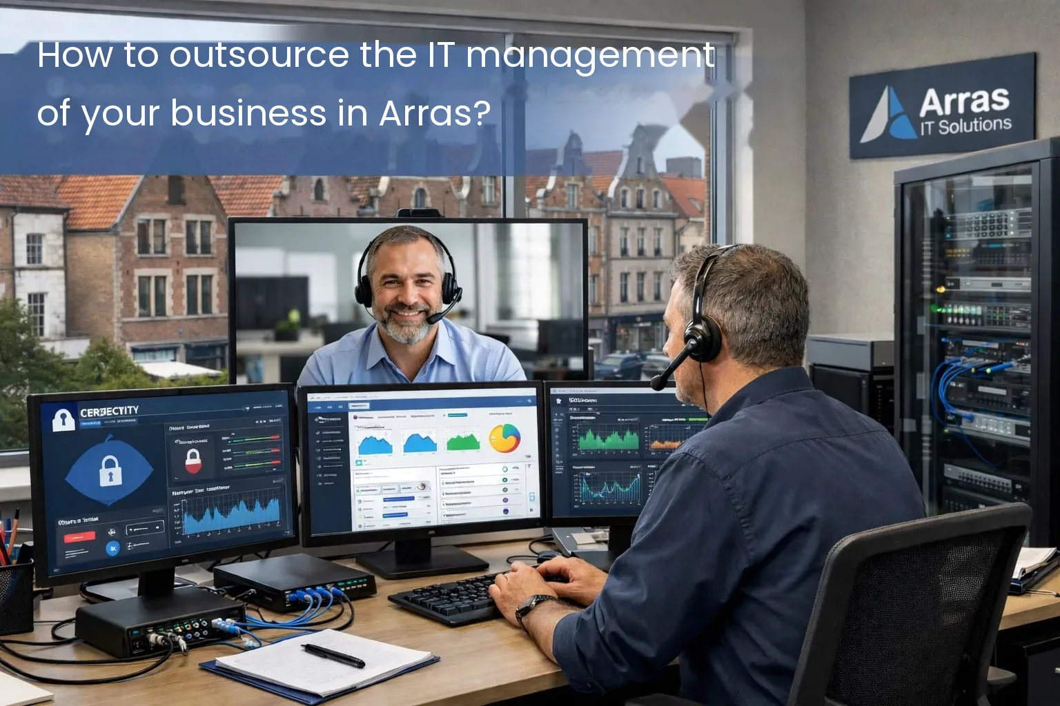 How to outsource the IT management of your business in Arras