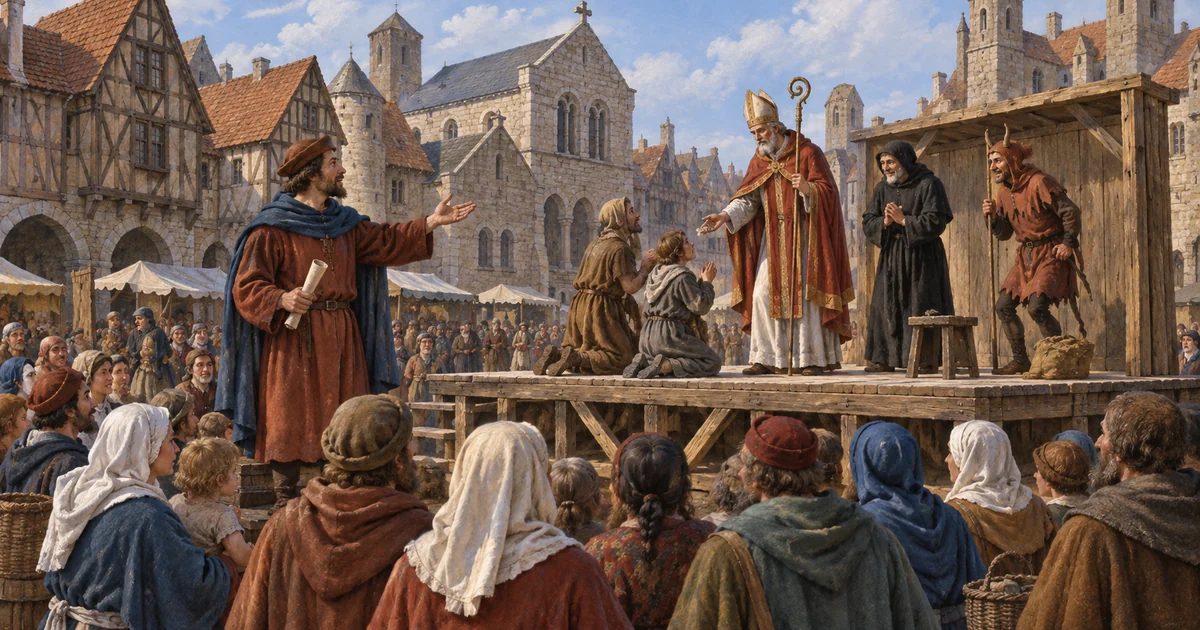 Jean Bodel and the Jeu de saint Nicolas, medieval theatre in Arras