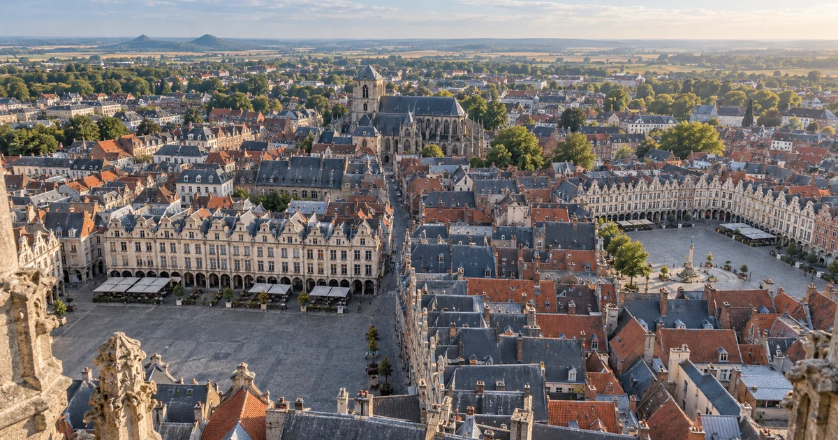 Photographing Arras, the most beautiful viewpoints on the squares, the belfry and the heritage
