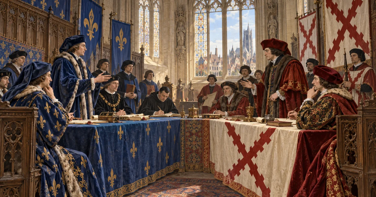 The Congress of Arras of 1435 and the Franco-Burgundian reconciliation