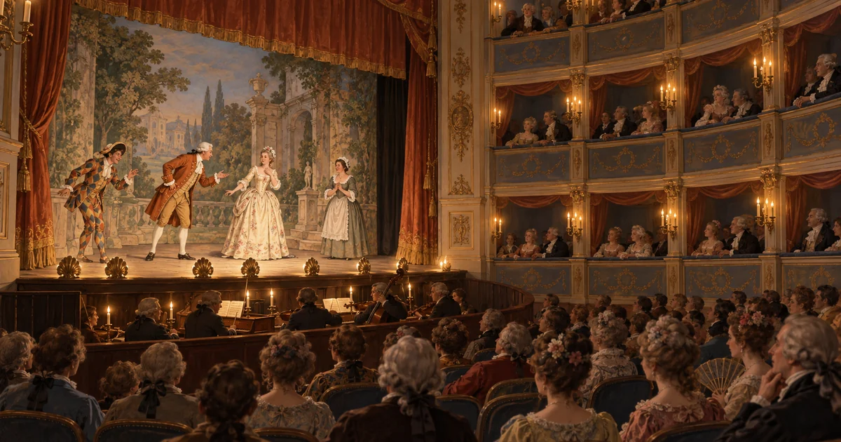 The theatre of Arras in the eighteenth century, an elegant Italian-style hall of the Enlightenment
