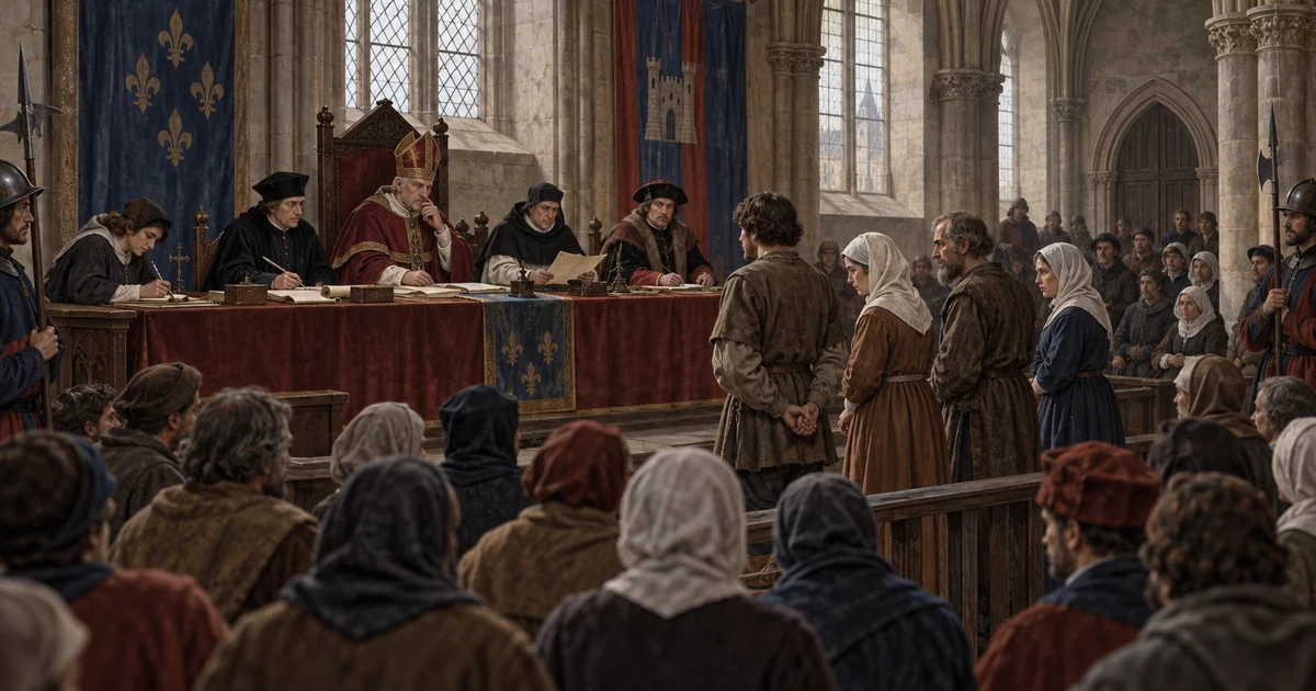 The Vauderie of Arras of 1460, witch-hunt