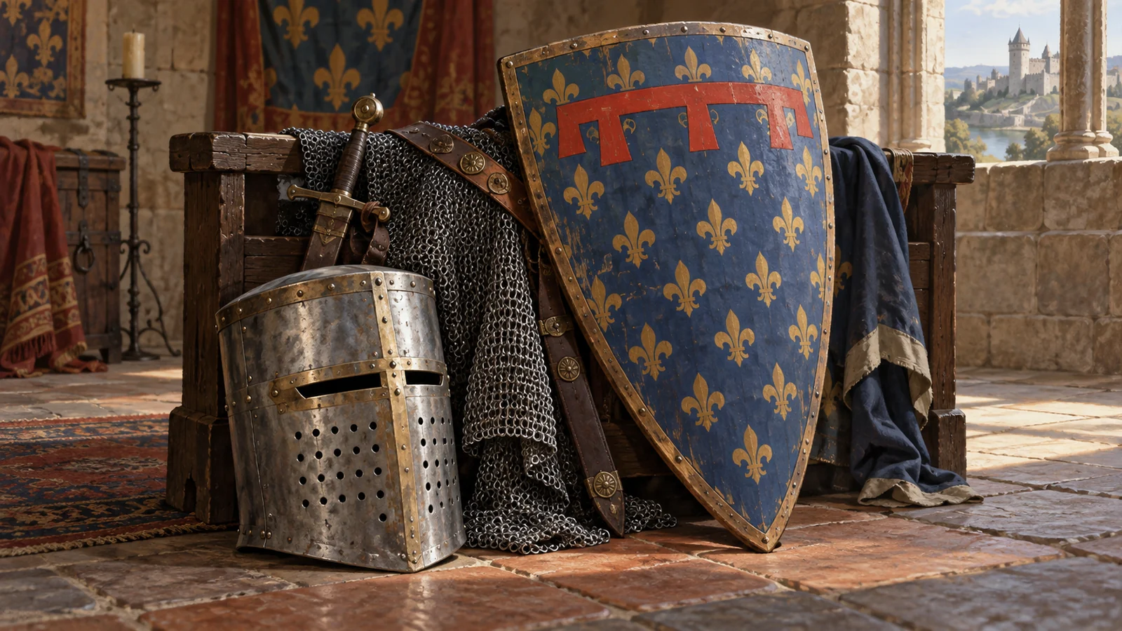The counts of Artois, Robert I and Robert II, princes of Arras in the 13th century