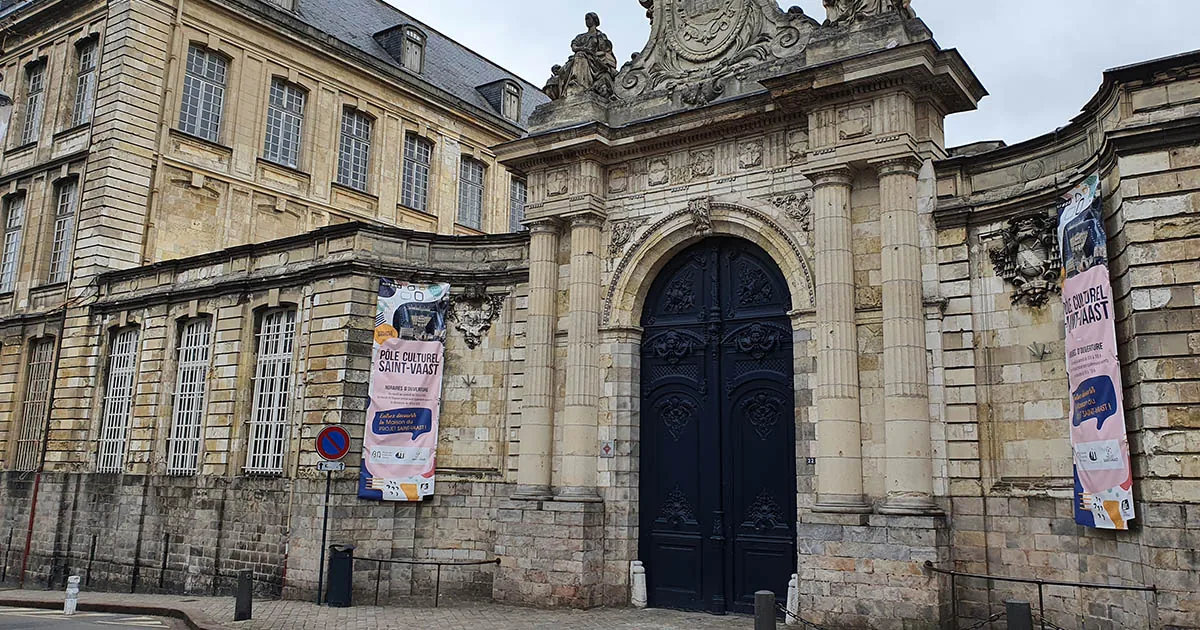abbaye st vaast devenue palais st vaast