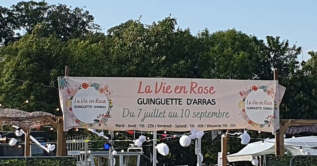 guinguette la vie en rose arras