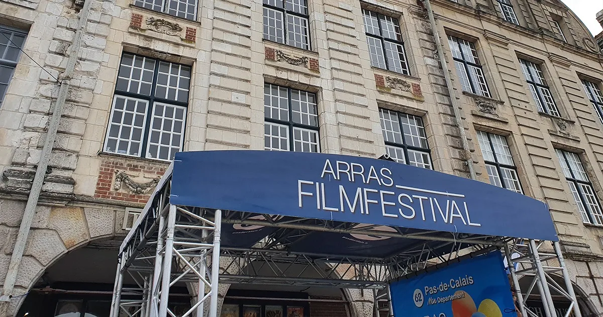 arras film festival on the Grand Place