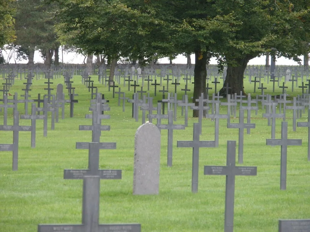 cimetiere militaire allemand pres d'Arras