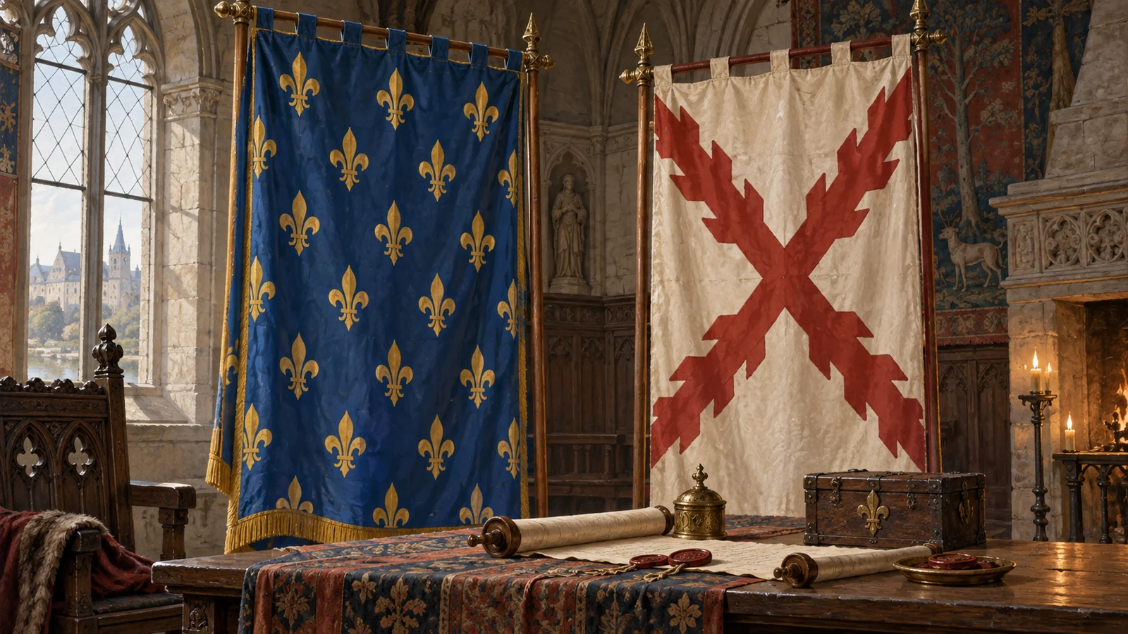 Le congres d’Arras de 1435, la reconciliation du roi de France et du duc de Bourgogne