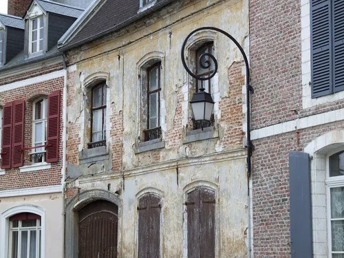 picturesque street of Montreuil-sur-Mer