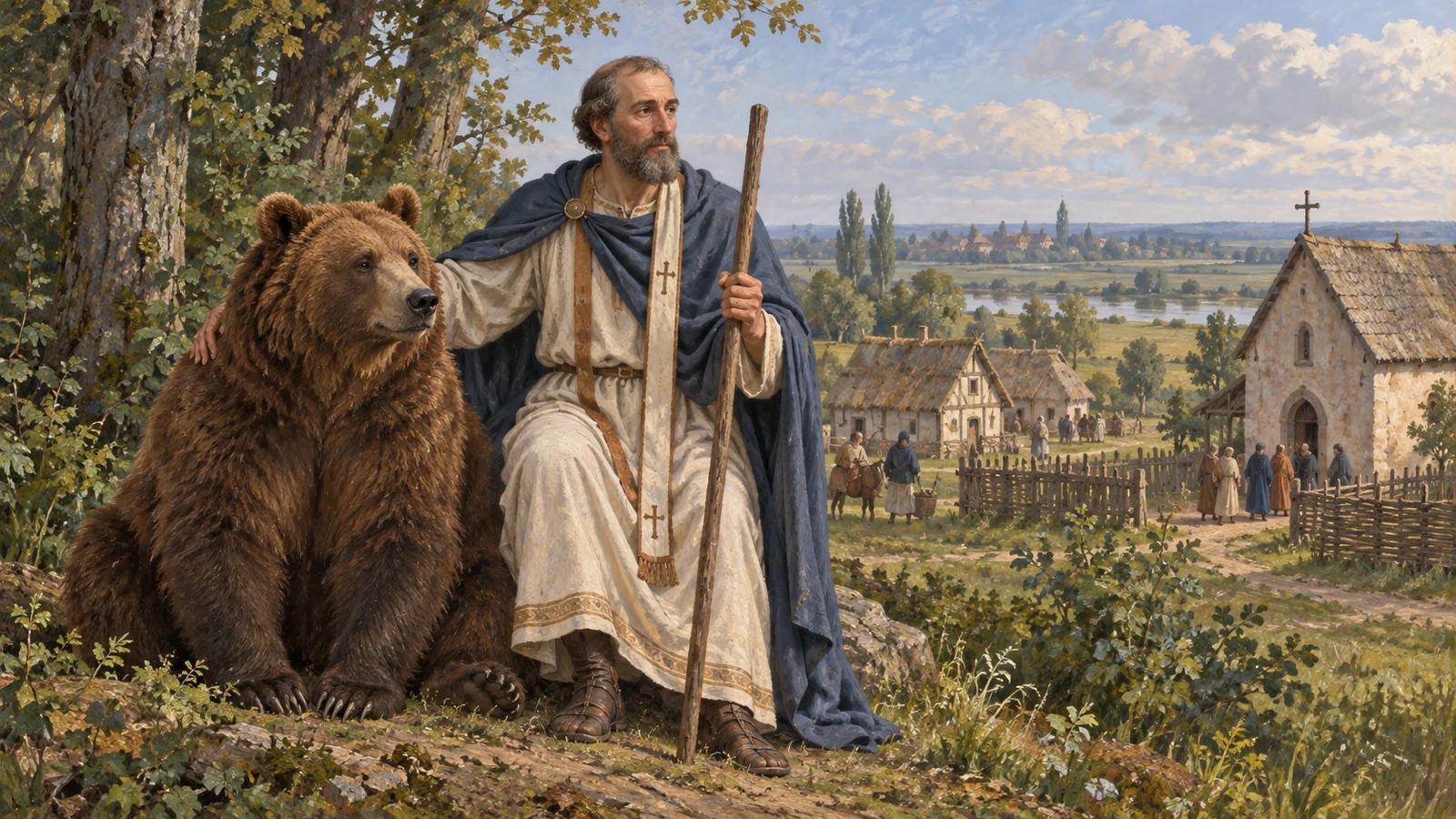 Saint Vaast, premier évêque d