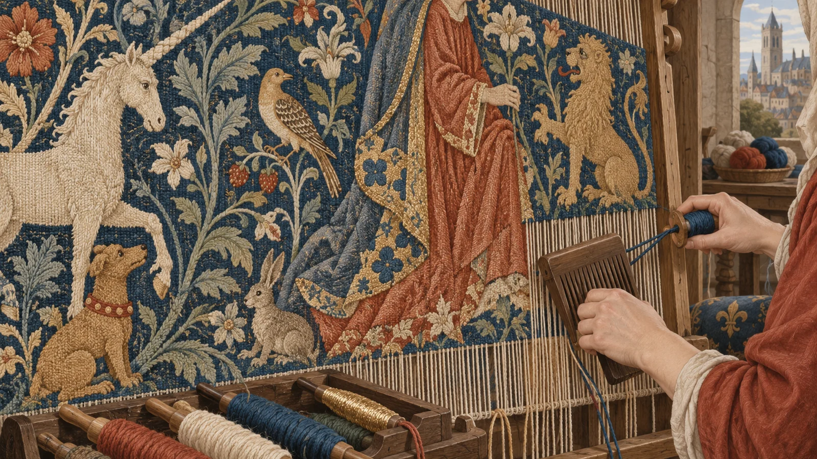 Les tapisseries d’Arras, un art qui donna son nom a la tenture en Europe