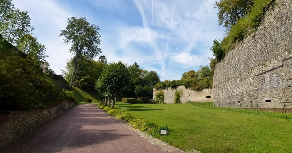 View of the Doullens Citadel