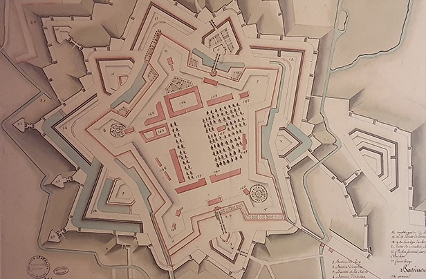 plan de la citadelle