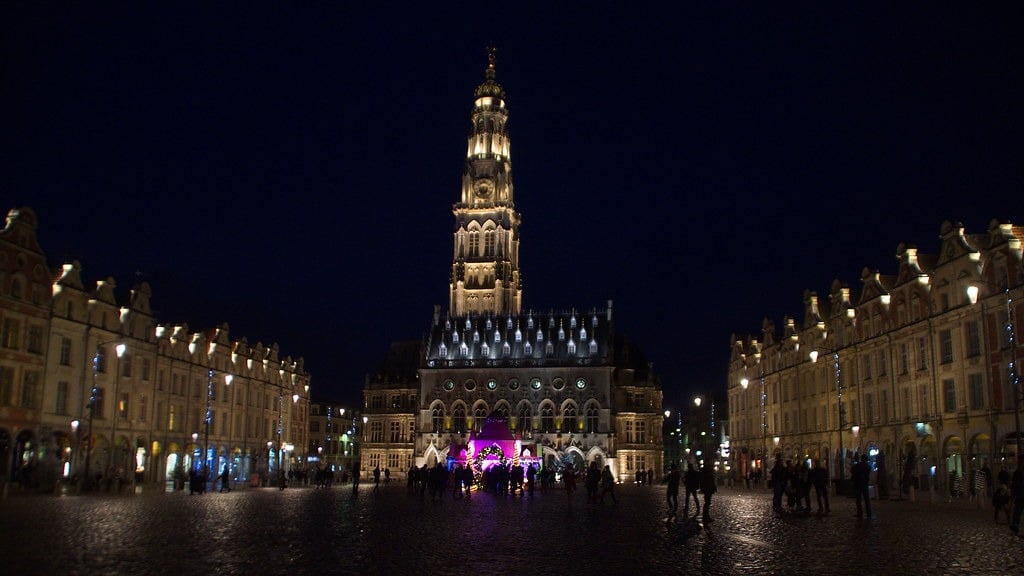 Vue du Beffroi la nuit