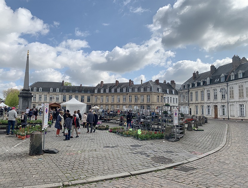 cadre somptueux de la place victor hugo