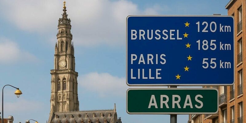 Arras → Entre métropoles et frontières européennes!