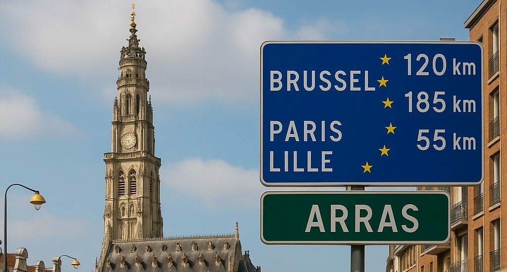 Arras → Entre métropoles et frontières européennes!