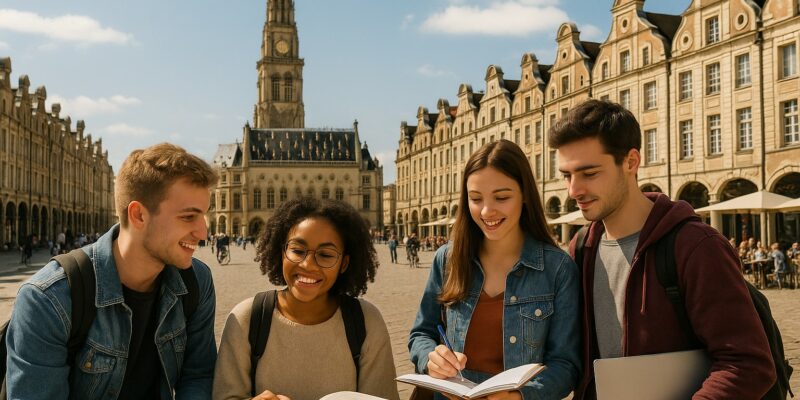 La vie étudiante à Arras → entre campus, culture et lieux de sociabilité