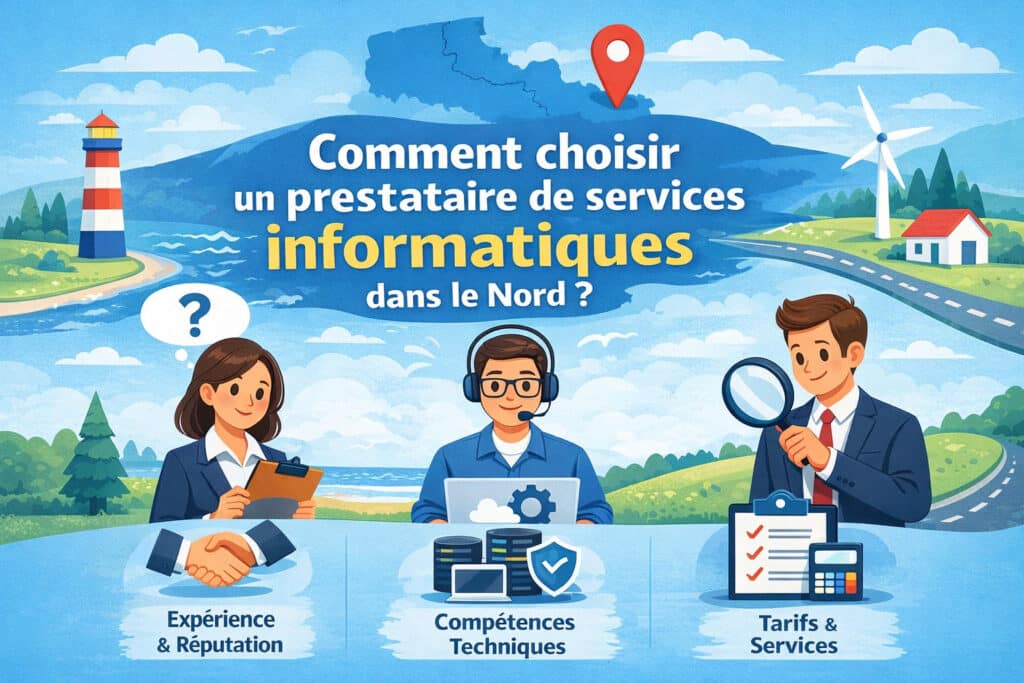 choisir prestataire de services informatiques nord