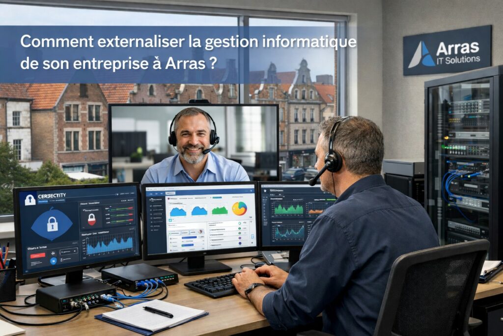 Comment externaliser la gestion informatique de son entreprise à Arras