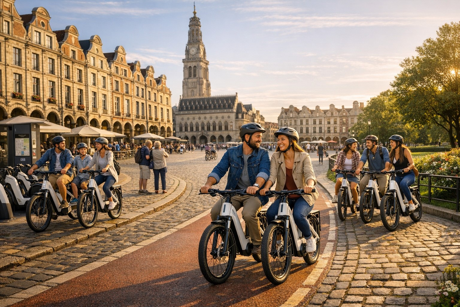 Les meilleurs endroits pour une balade à vélo à arras