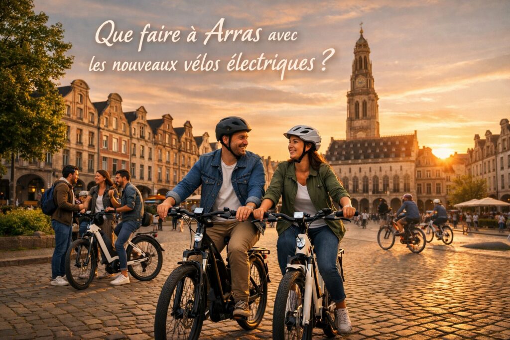Que faire à arras avec les nouveaux vélos électriques